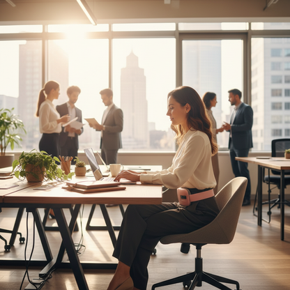 5 Modes Electric Heating Vibration Waist Massage Belt Smart Warm Palace Women Menstrual Heating Pad for for Cramps Period Relief